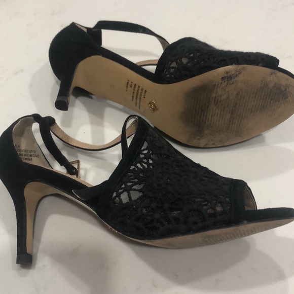 Nanette Lepore Black heels - Sz 6.5 M - Picture 5 of 5